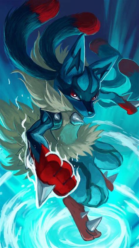 Pokemon Wallpaper Mega Lucario