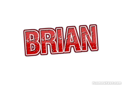 Brian Logo | Free Name Design Tool from Flaming Text