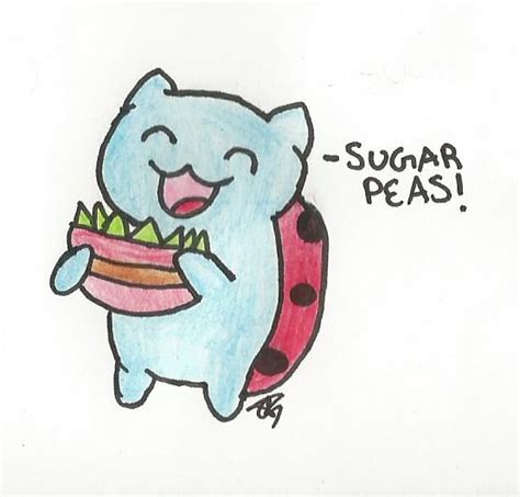 Catbug: Sugar Peas by Blade-Of-Ash on DeviantArt