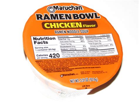 Maruchan Ramen Bowl Chicken Flavor by WLART12 on DeviantArt