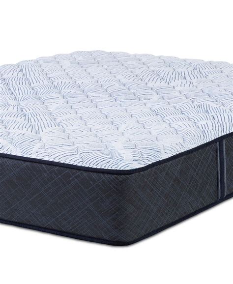 Serta Perfect Sleeper Blue Lagoon Night 12" Firm Mattress Set-Twin XL ...