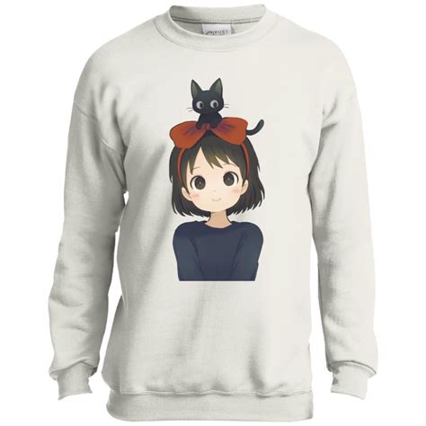 Kiki and Jiji Fanart Sweatshirt for Kid - Ghibli Store