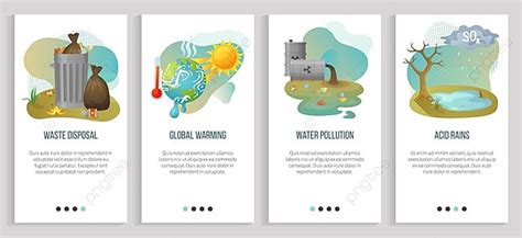 Global Warming Vector Acid Rain Poster Template Download on Pngtree