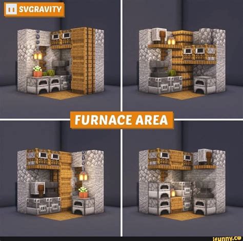 Minecraft Furnace Room