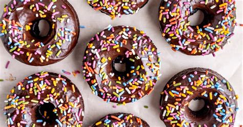 Chocolate Covered Donut With Sprinkles