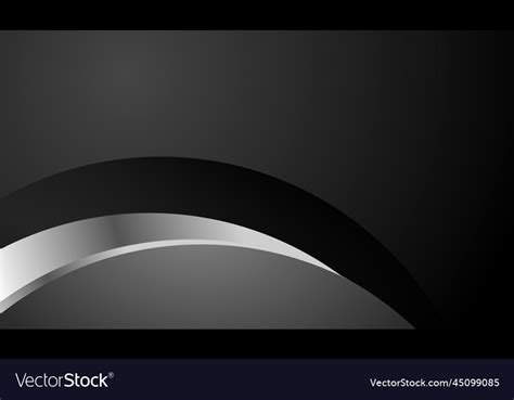 Silver background gradient design Royalty Free Vector Image