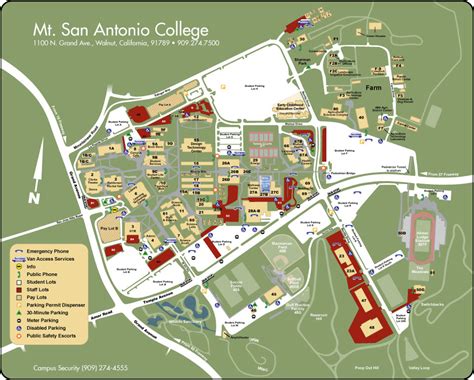 Mt Sac Campus Map - Zip Code Map