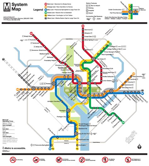 PlanItMetro » Updated Draft Silver Line Metrorail Map for Review