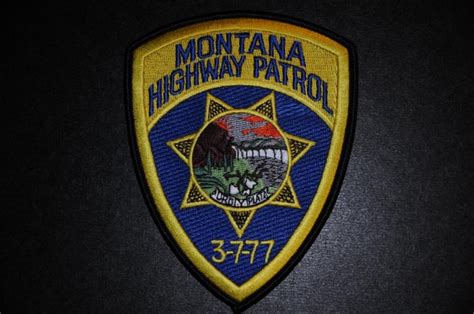 Montana Highway Patrol – Montana Department of Justice | Police patches ...