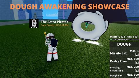 Awakened Dough Showcase | Blox Fruits 17.3 - YouTube