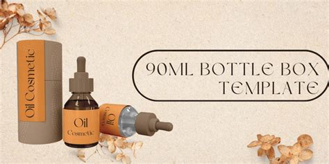 Free Download 10+ 90ml Bottle Box Template For Your Packaging Design