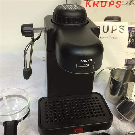 Krups Dual Coffee Espresso Maker : Krups Xp6040 Die Cast Pump Espresso ...