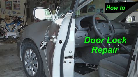 How to Repair a Car Door Lock that Will Not Work with a Key - YouTube