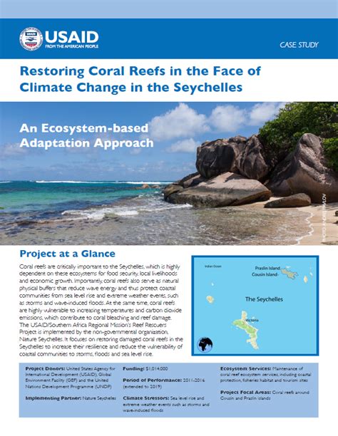 Restoring Coral Reefs in the Face of Climate Change in the Seychelles | Global Climate Change