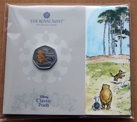 2020 Winnie the Pooh coloured 50p BU 50p (Winnie the Pooh collection) Sealed on eBid Ireland ...