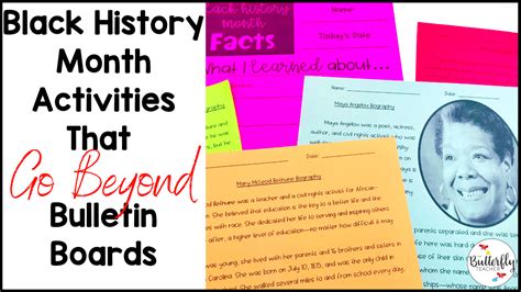 Black History Month Activities That Go Beyond a Bulletin Board - The ...