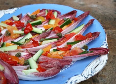 Essex Girl Cooks Healthy | Low Cholesterol | Red Chicory Salad