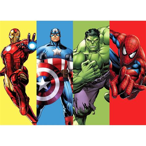 Buy Superhero Backdrop for Boys Birthday Party 7x5ft Vinyl Anime Character Image Photography ...