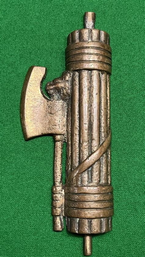 World Military Collectables | Italian Fasces Door or Wall Plaque.