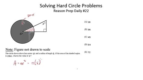 Solving Hard Circle Problems - YouTube