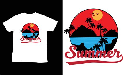 Vector Summer t-shirt-design 21056928 Vector Art at Vecteezy