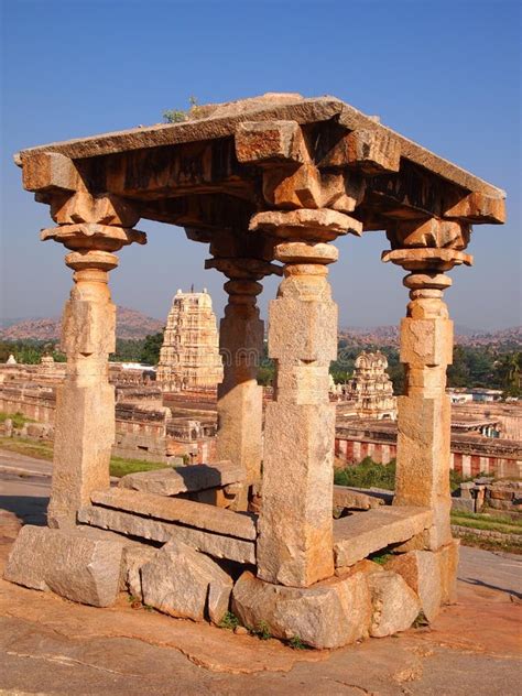 The Hampi Temple Complex, a UNESCO World Heritage Site in Karnataka ...