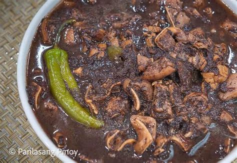 Pork Dinuguan Isaw at Tenga - Panlasang Pinoy