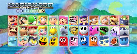 Mario Kart Arcade GP Collection Roster by Chronova01 on DeviantArt