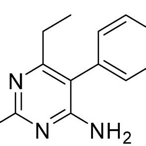 Structure of pyrimethamine. | Download Scientific Diagram