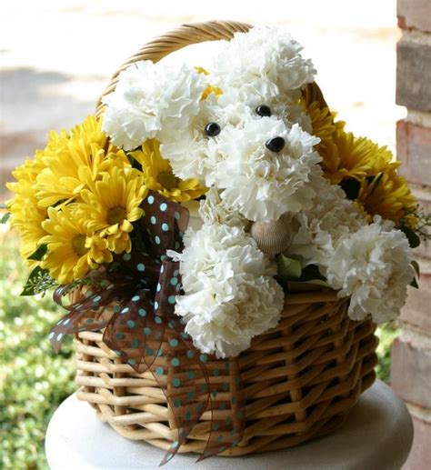 Dog Sympathy Flower Arrangements Funeral Dog Flowers Tribute - cubandancing