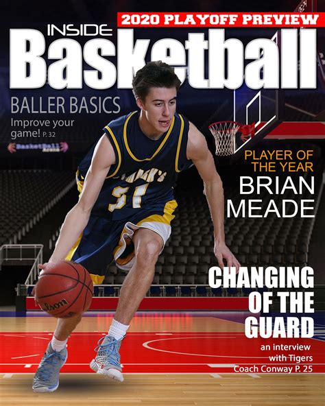 Inside Basketball Magazine Cover | Varsity Imprints