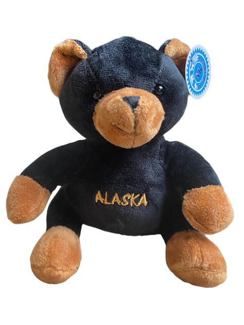 Mini Plush Black Bear — Polar Bear Gifts