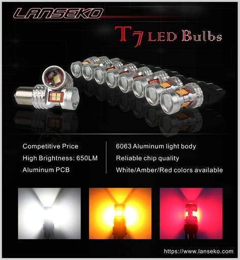 Car Led Supply Auto Led Tail Light Bulb Brake Light Bulbs Dc 12v For All Cars - Buy 12v 5w Led ...