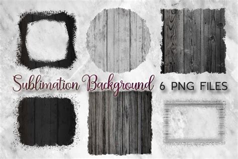 Grey Wood Sublimation Backgrounds