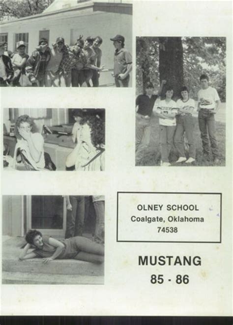 Explore 1986 Olney High School Yearbook, Clarita OK - Classmates