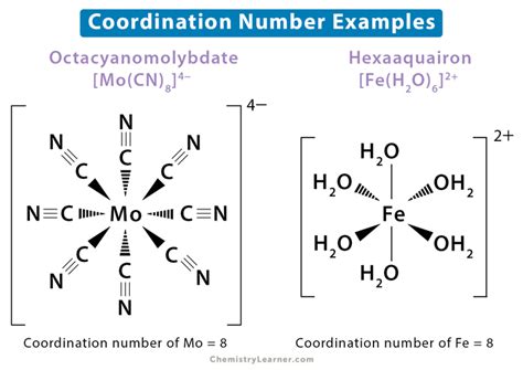 Coordination Number: Definition and Examples