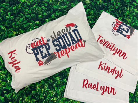 Pep Squad Pillowcase – Embroidery In Motion