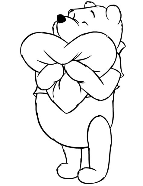 Pooh Face Coloring Pages - Coloring Home