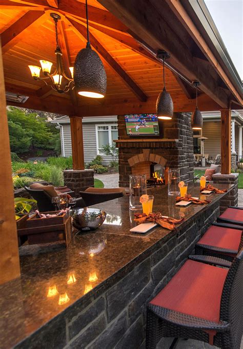 #deckideas | Patio, Backyard, Outdoor kitchen bars