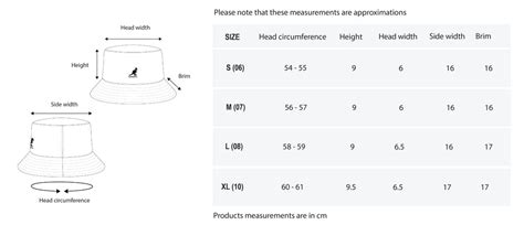 Size Charts – The Official Kangol® Store