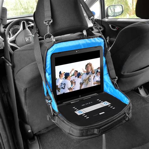 Portable DVD Player Case & Car Headrest Mount w/ Pockets & Scratch-Free Interior | eBay