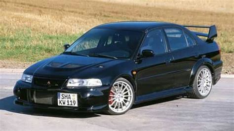 Mitsubishi Lancer Evo 6 - Black Diamond | Пушка