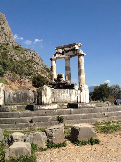 Oracle of Delphi - Delphi, Greece. Go to www.YourTravelVideos.com or just click on photo for ...