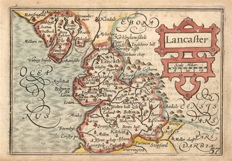 Lancashire historic maps - Map resources - LibGuides at Lancaster University