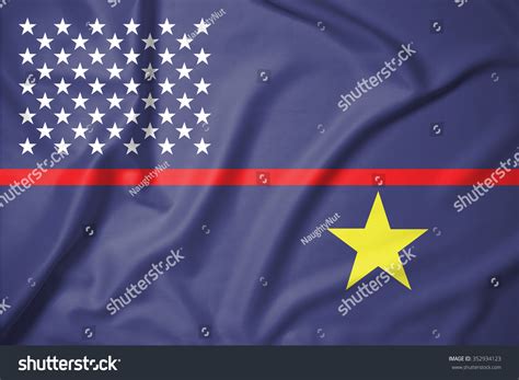 Flag Of Jarvis Island On Soft And Smooth Silk Texture Stock Photo 352934123 : Shutterstock