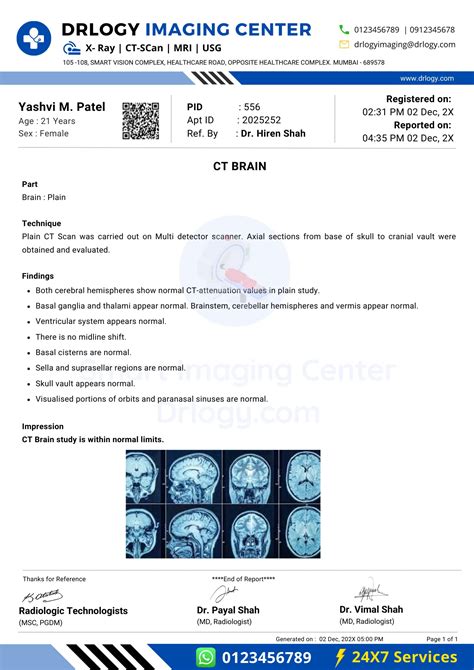 Best CT Scan Software In India: Free Demo - Drlogy