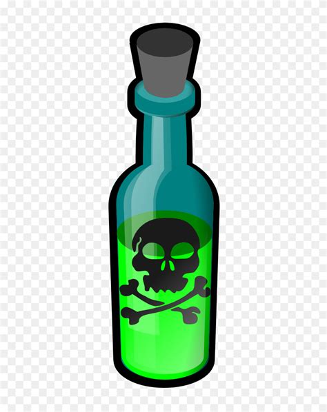 Onlinelabels Clip Art - Poison Bottle Clipart - FlyClipart