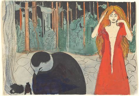 Edvard Munch Vampire