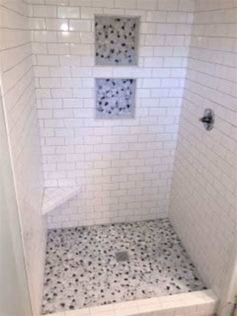 Home Decor image by Sheila Mitchell Home Decor® | Subway tile showers ...