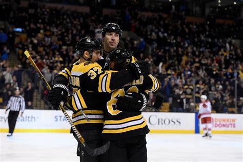 Patrice Bergeron scores four goals in Bruins’ romp over Carolina ...